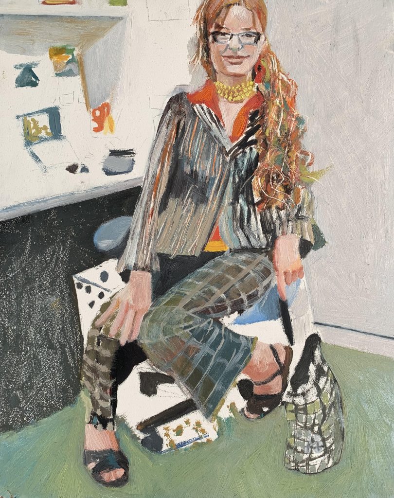 Bettina Burch self portrait